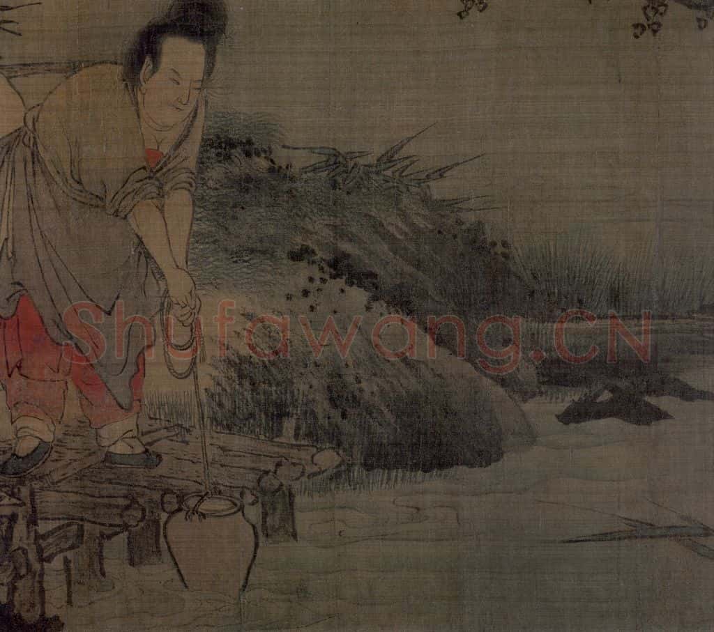 宋 梁楷《八高僧图》书画作品