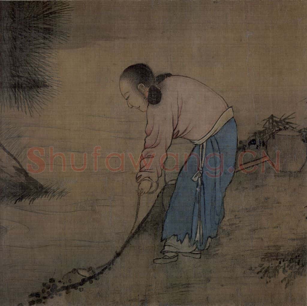 宋 梁楷《八高僧图》书画作品