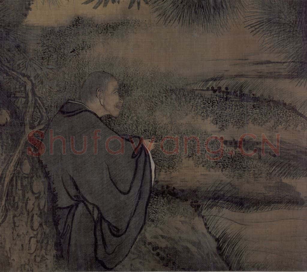 宋 梁楷《八高僧图》书画作品
