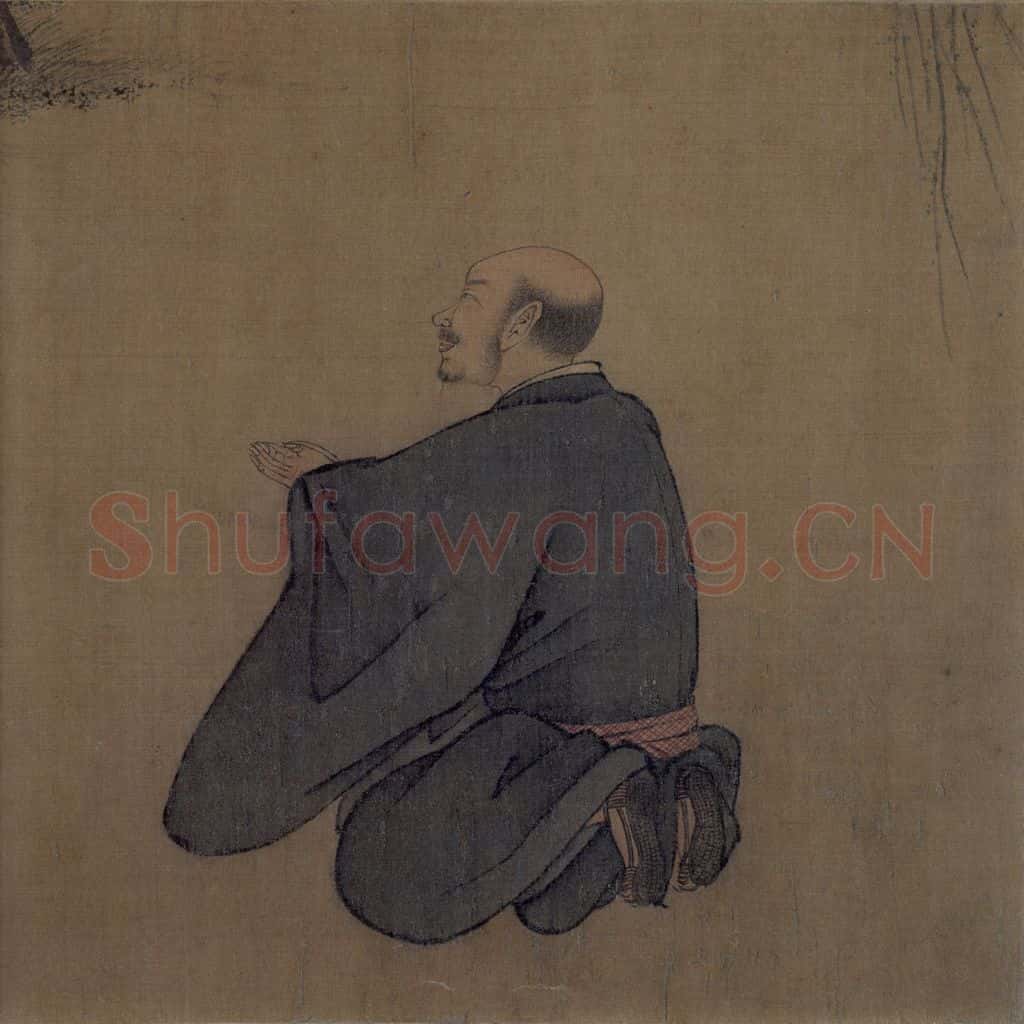 宋 梁楷《八高僧图》书画作品