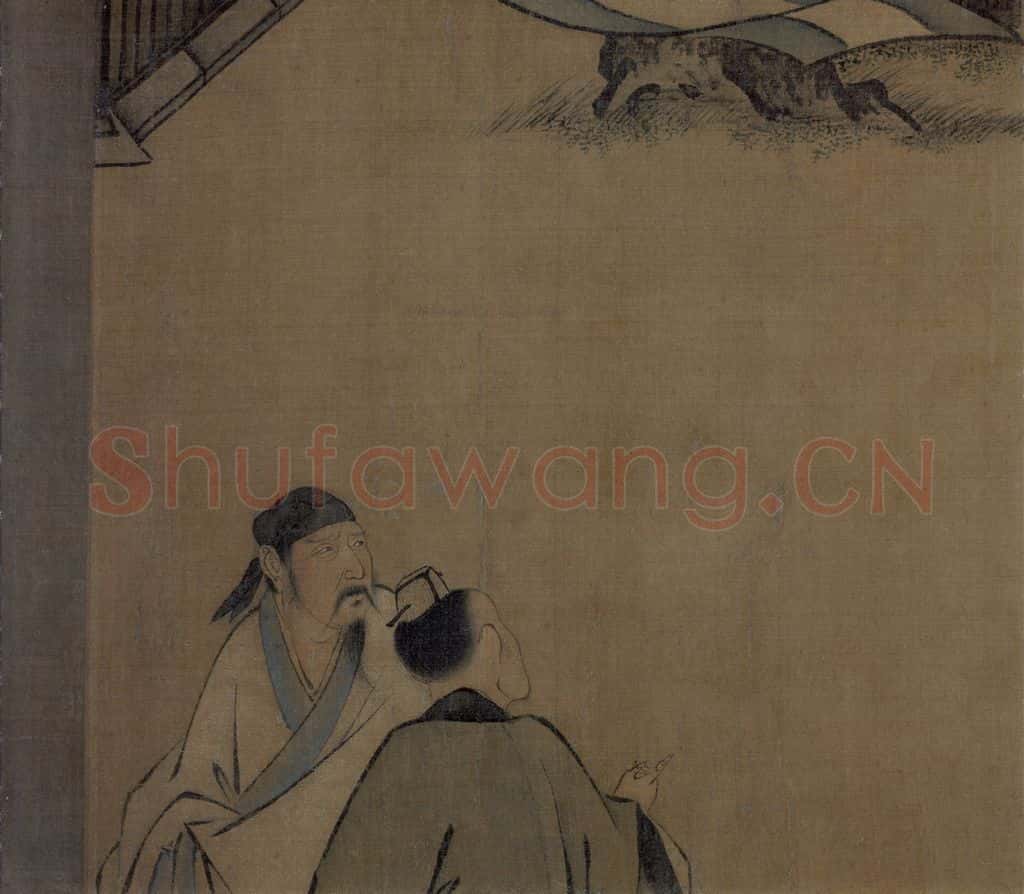 宋 梁楷《八高僧图》书画作品