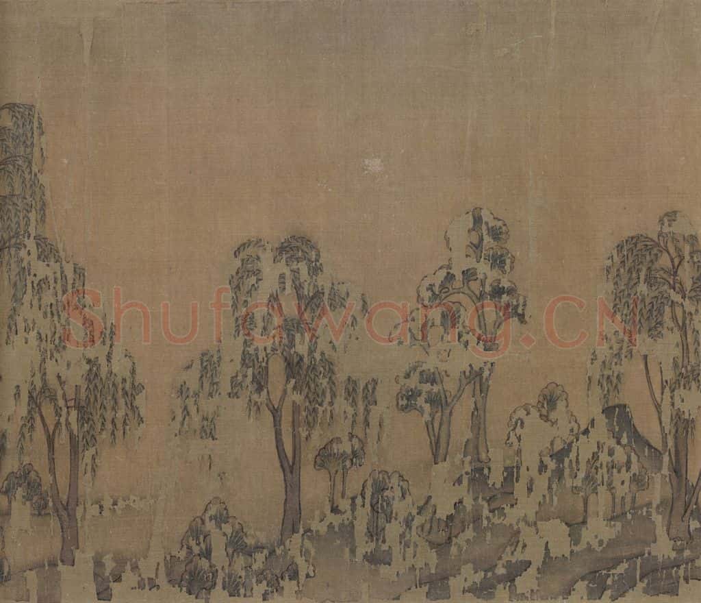 宋 佚名《摹顾恺之洛神赋图》书画作品