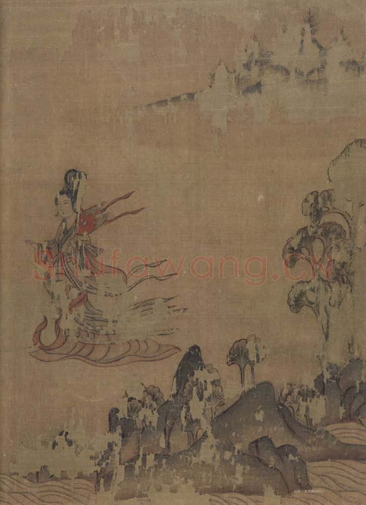 宋代 佚名《摹顾恺之洛神赋图》书画作品