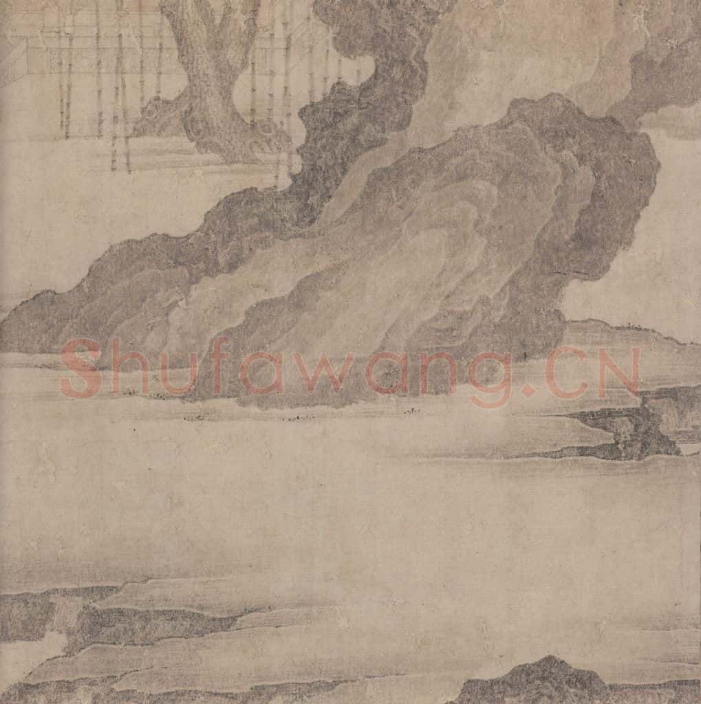 宋 佚名《商山四皓会昌九老图》书画作品