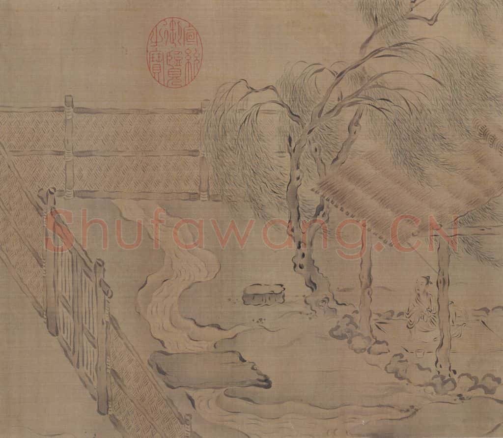 宋 马和之（传）《陈风图》书画作品