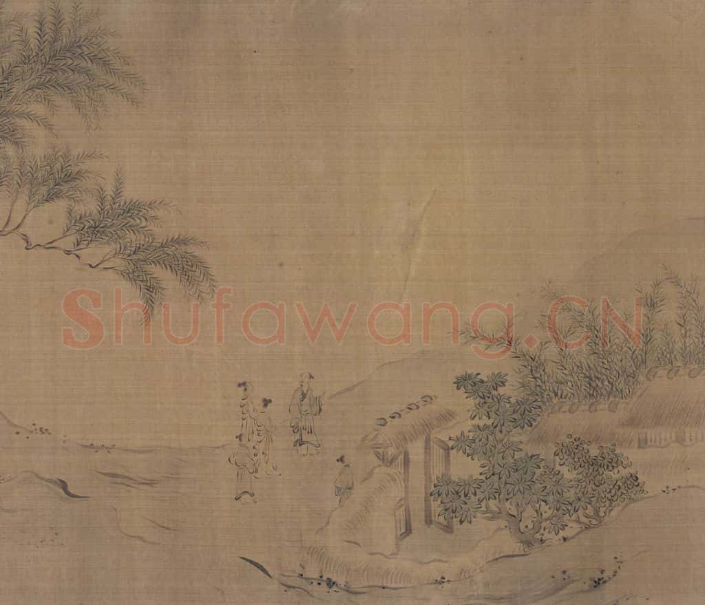 宋 马和之(传)《陈风图》书画作品