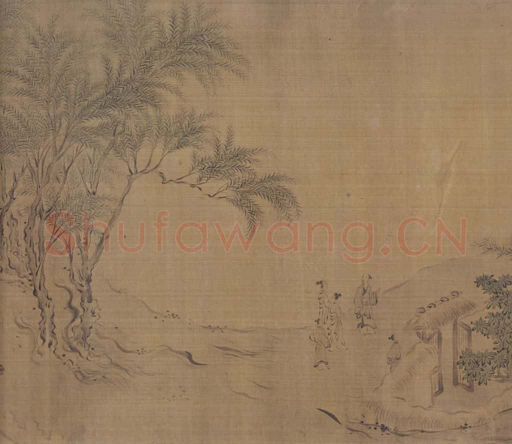 宋 马和之(传)《陈风图》书画作品