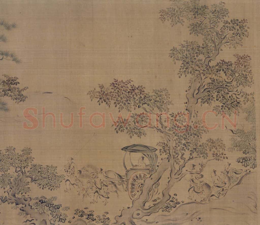 宋 马和之（传）《陈风图》书画作品
