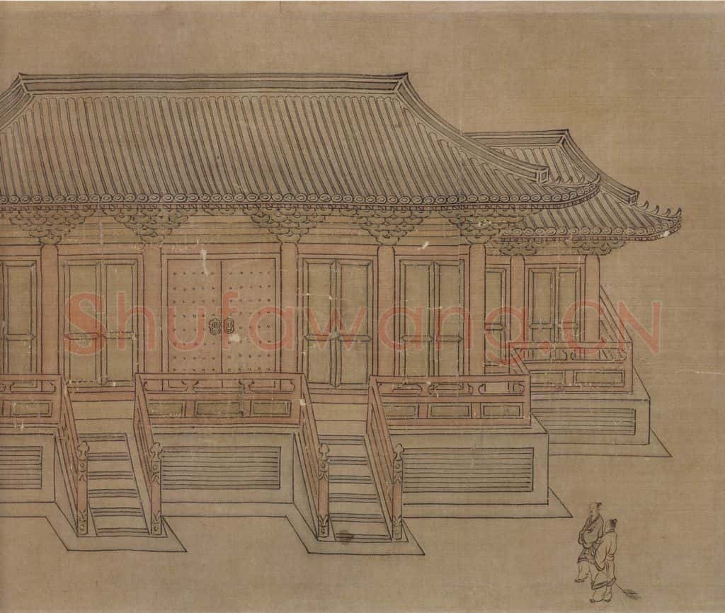 宋 马和之(传)《鲁颂三篇图》书画作品