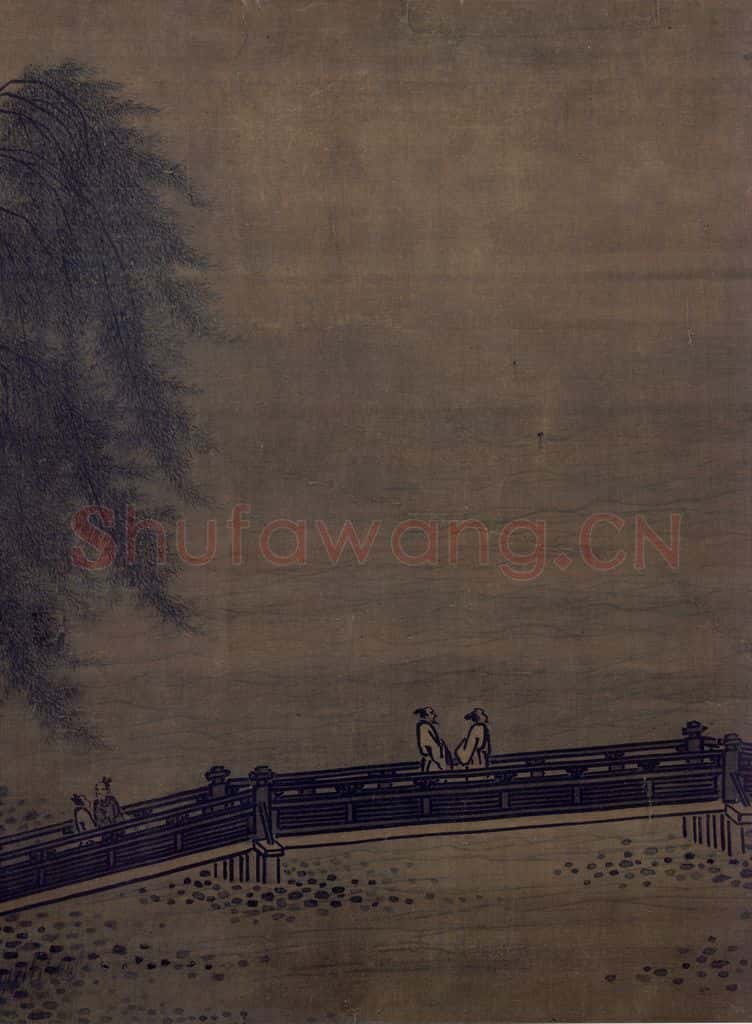宋 马麟《荷香清夏图》书画作品