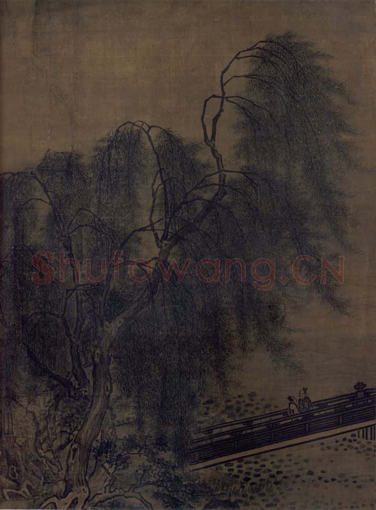 宋 马麟《荷香清夏图》书画作品