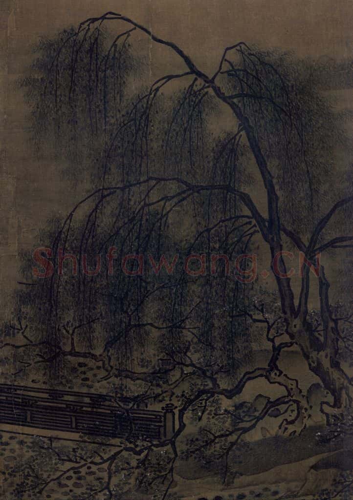 宋 马麟《荷香清夏图》书画作品