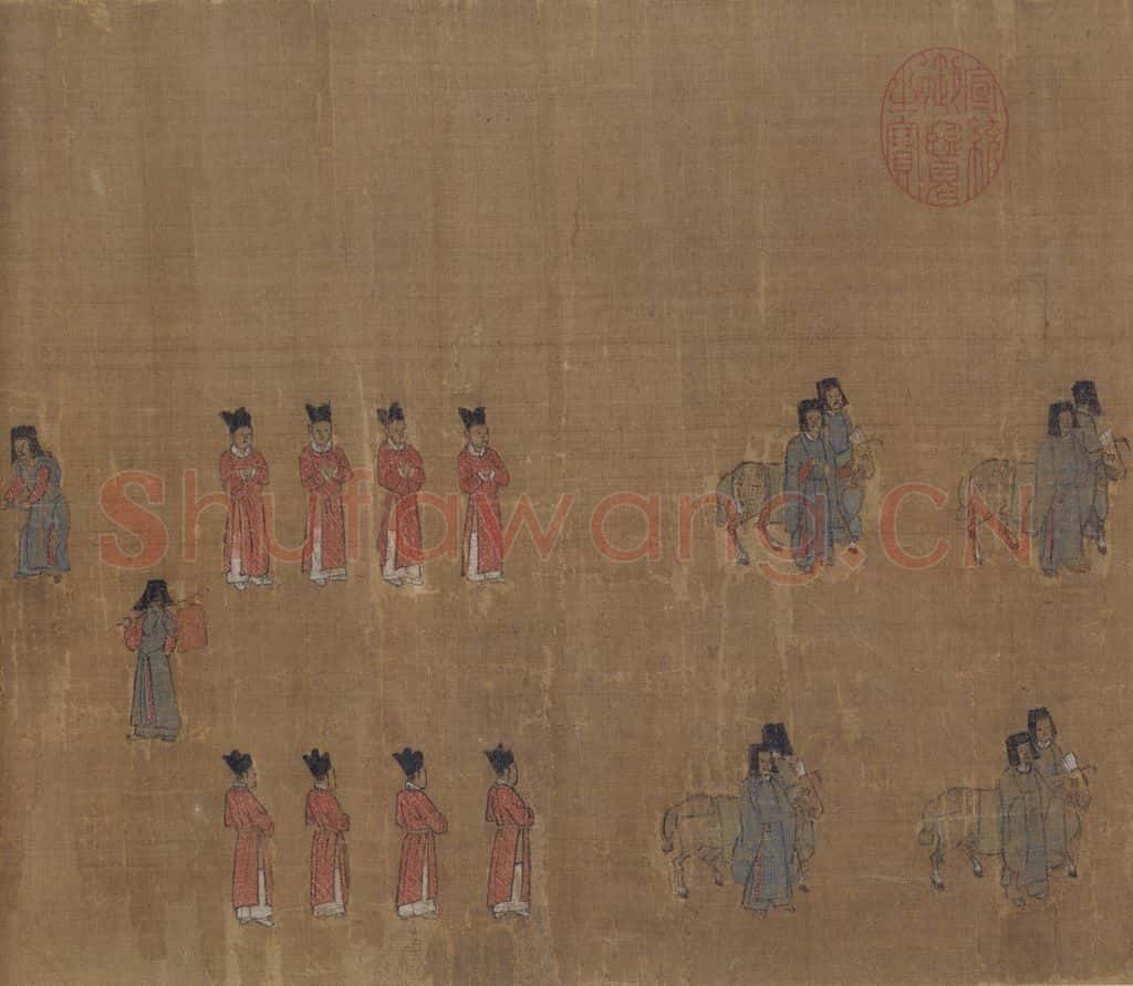 宋 佚名《卤簙玉辂图》书画作品