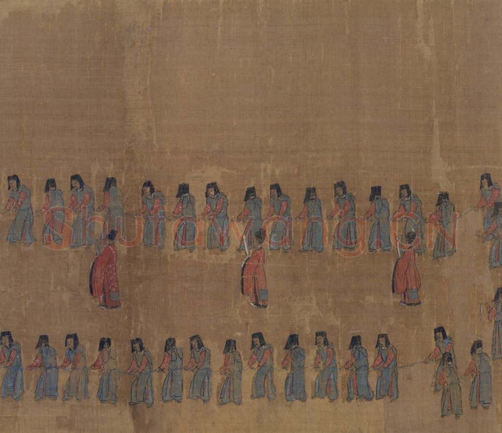 宋 佚名《卤簙玉辂图》书画作品