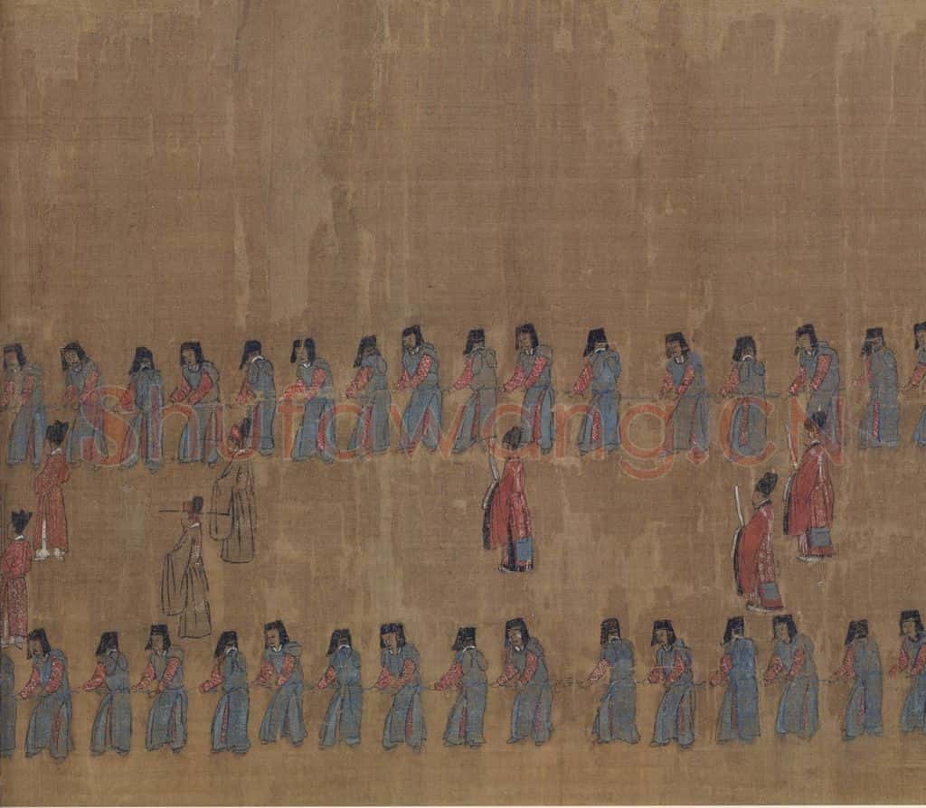 宋 佚名《卤簙玉辂图》书画作品