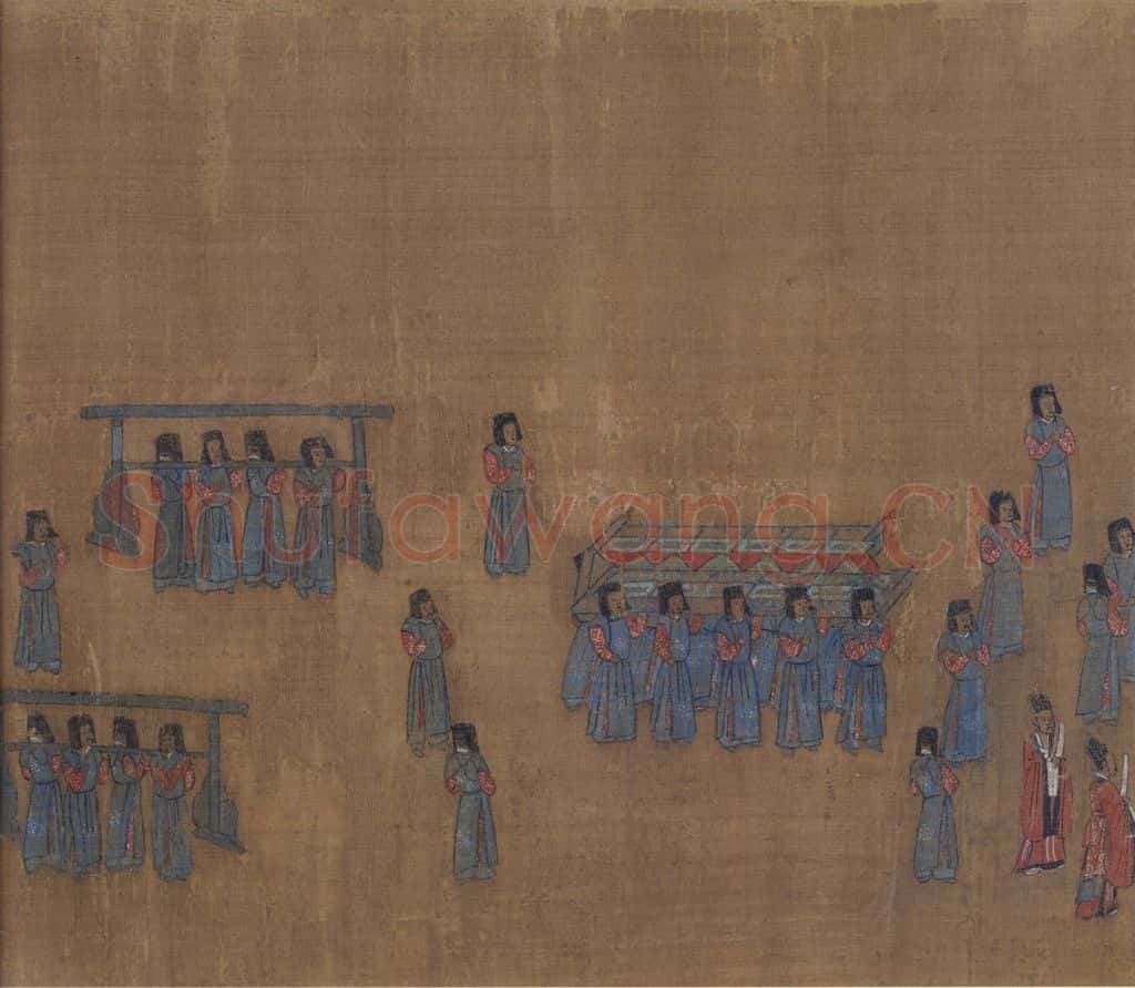 宋 佚名《卤簙玉辂图》书画作品