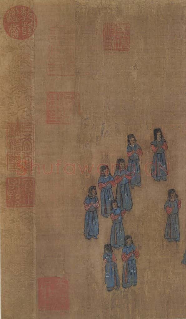 宋 佚名《卤簙玉辂图》书画作品