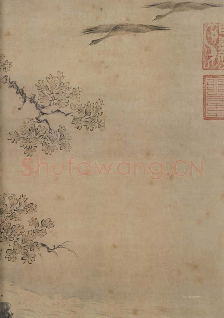 宋 马和之《唐风图》书画作品