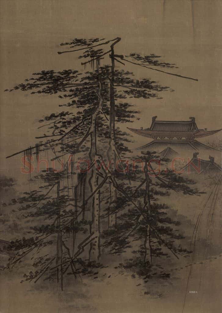 宋代 马远《踏歌图》书画作品