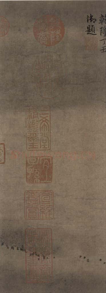 宋代 毛益《牧牛图》书画作品