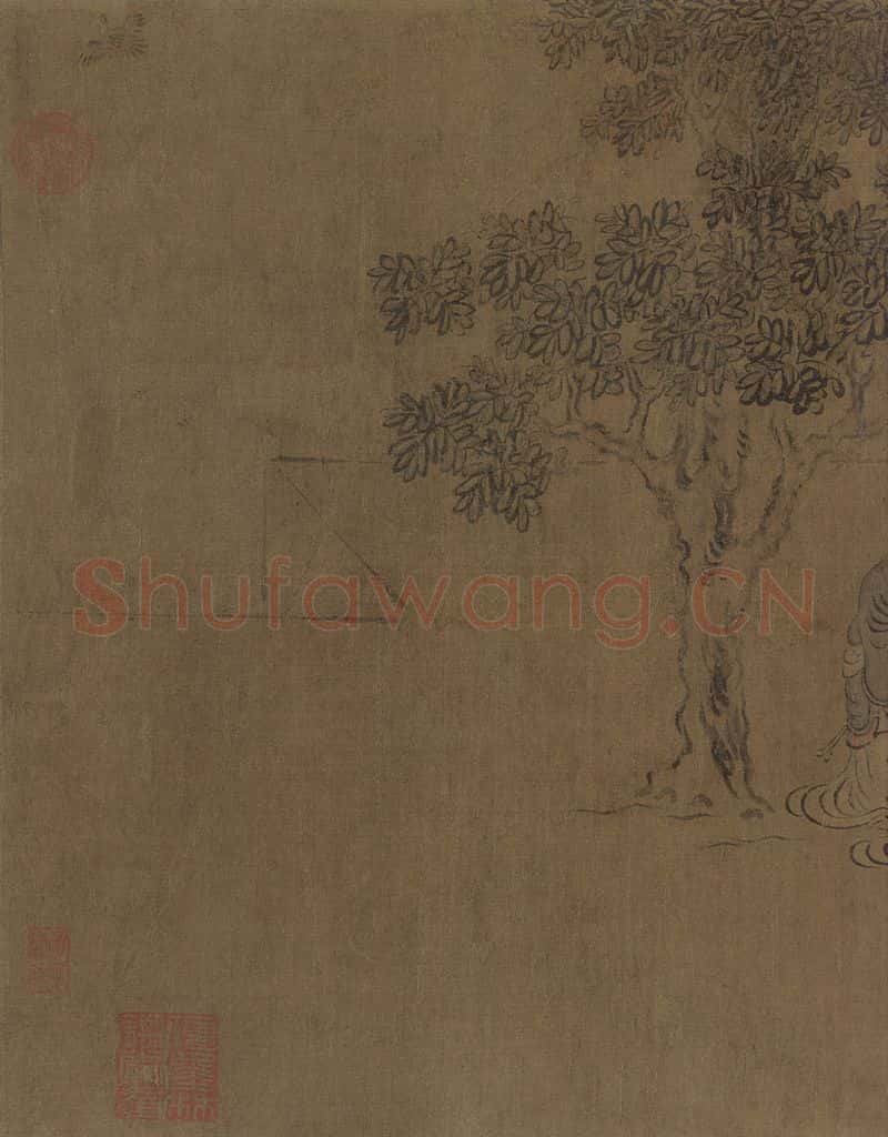 宋朝 马和之《闵予小子之什图》书画作品