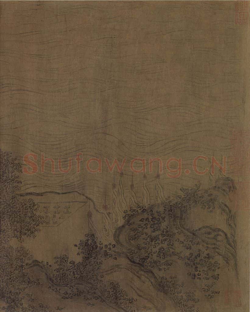 宋朝 马和之《闵予小子之什图》书画作品