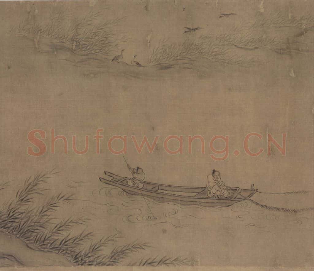 宋朝 马和之《豳风图》书画作品