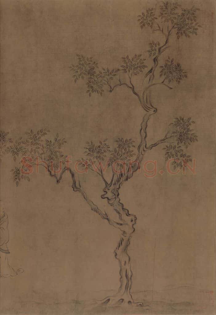 宋朝 马和之《唐风图》书画作品