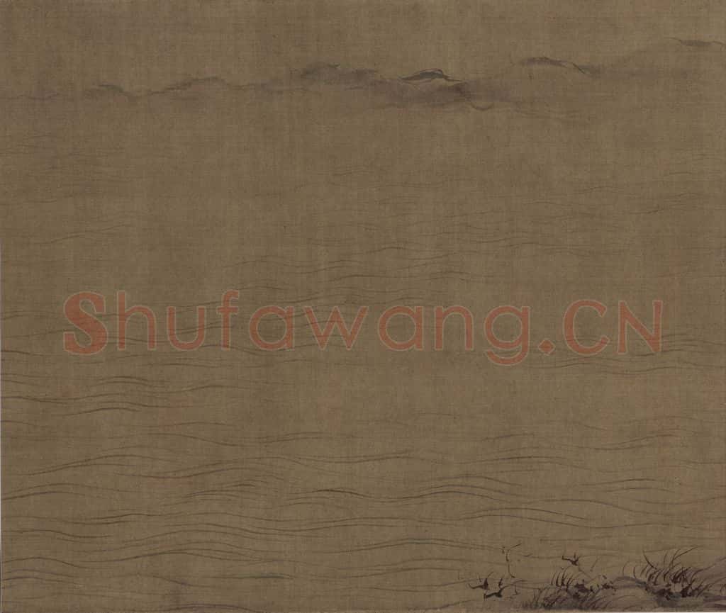 宋朝 马和之《后赤壁赋图》书画作品