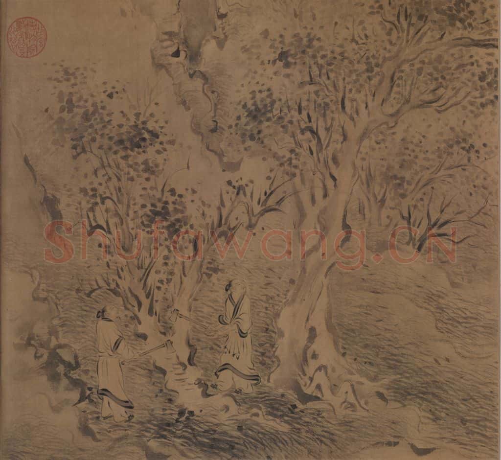 宋朝 马和之《小雅鹿鸣之什图》书画作品