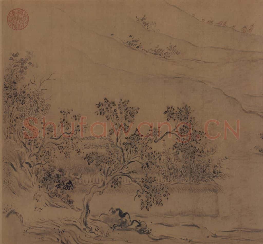 宋朝 马和之《小雅鹿鸣之什图》书画作品