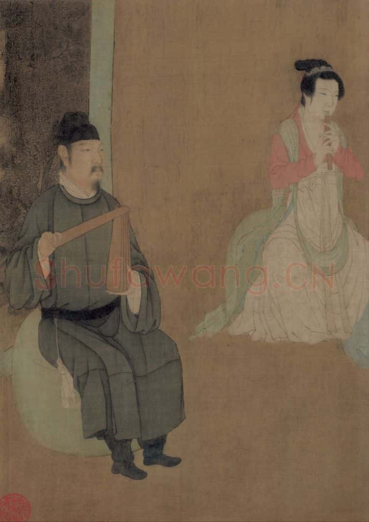 五代 顾闳中《韩熙载夜宴图》书画作品