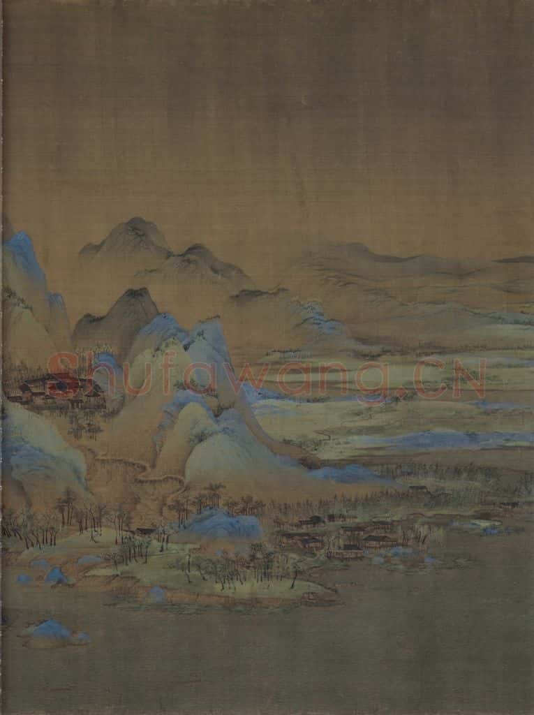 宋 王希孟 千里江山图 书画作品