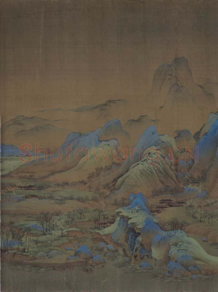 宋 王希孟 千里江山图 书画作品