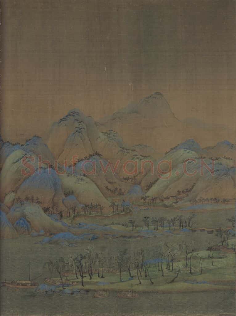 宋 王希孟 千里江山图 书画作品