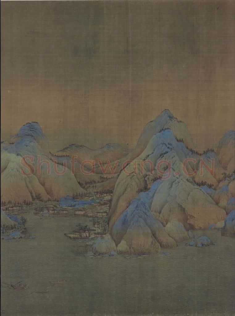 宋 王希孟 千里江山图 书画作品