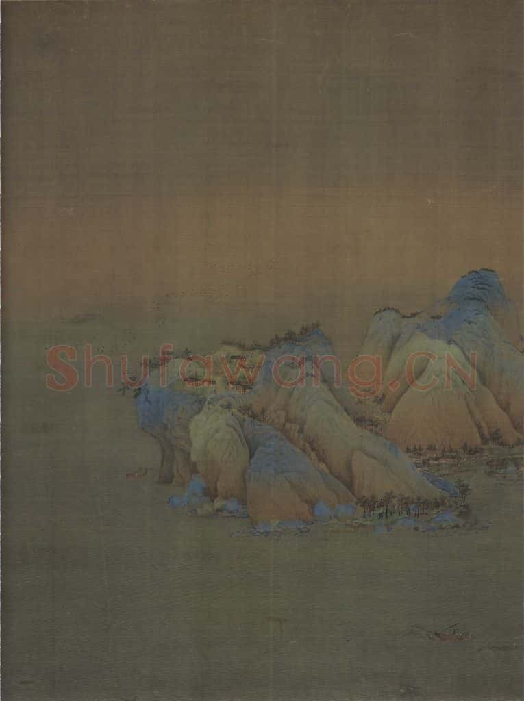 宋 王希孟 千里江山图 书画作品