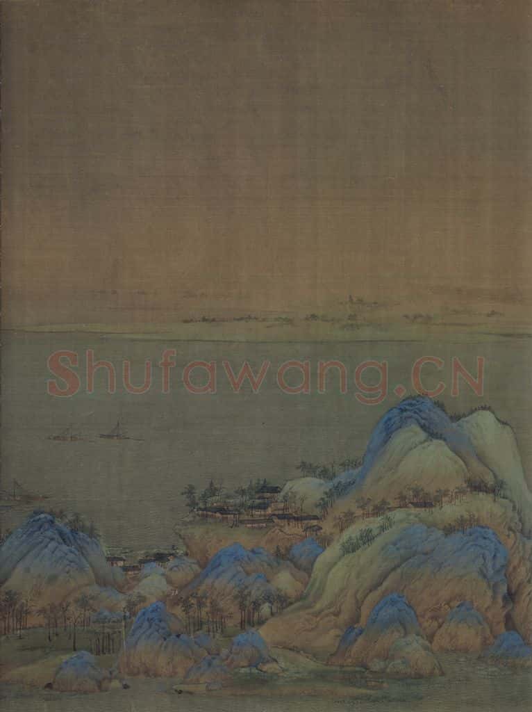 宋 王希孟 千里江山图 书画作品