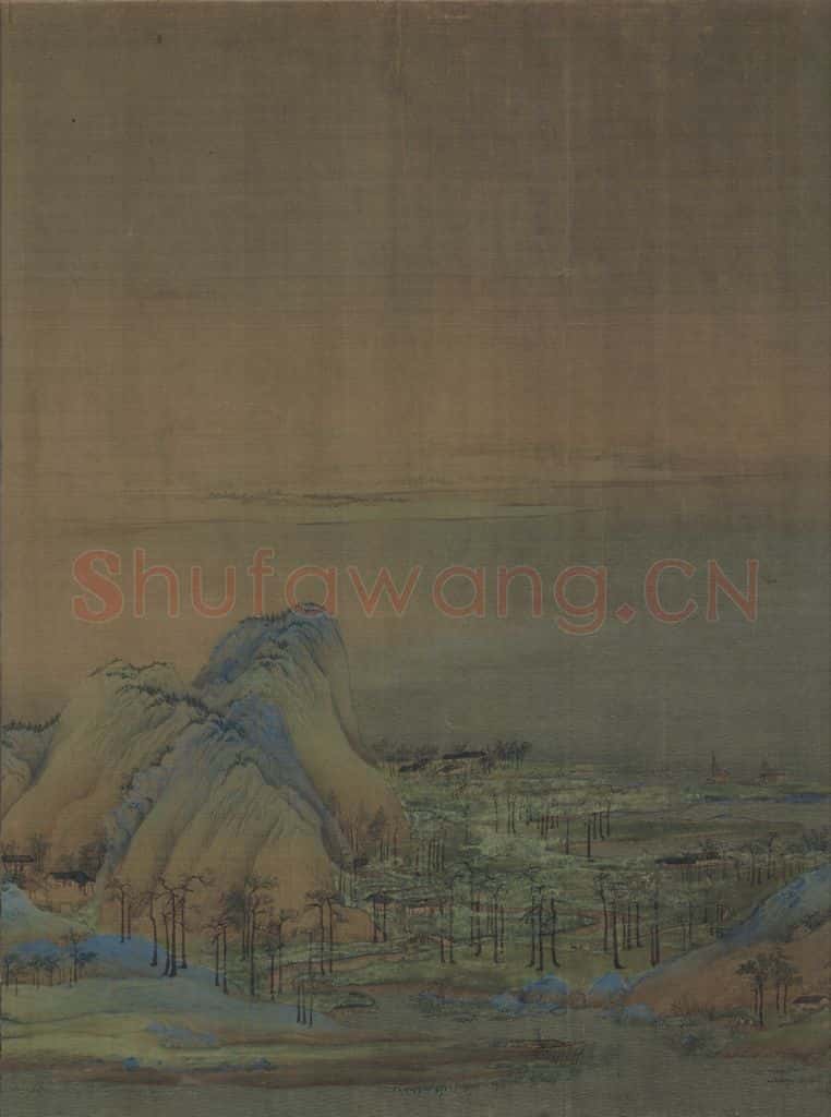 宋 王希孟 千里江山图 书画作品