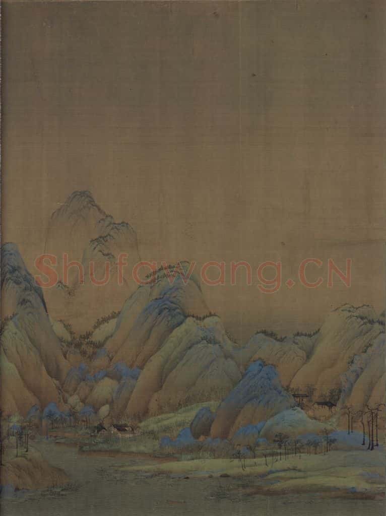 宋 王希孟 千里江山图 书画作品
