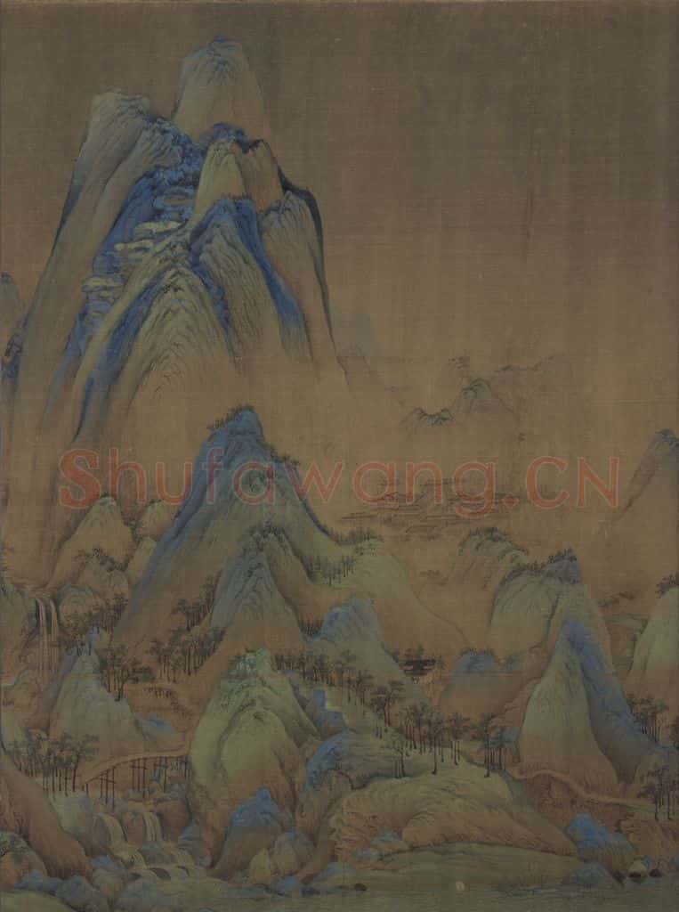 宋 王希孟 千里江山图 书画作品