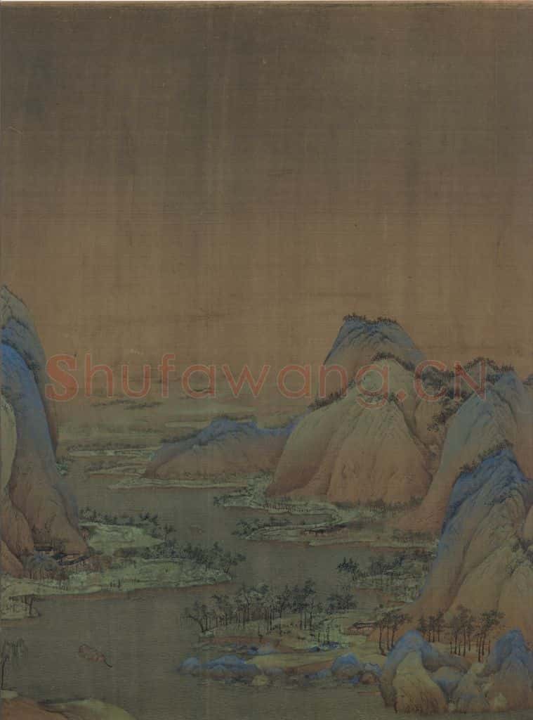 宋 王希孟 千里江山图 书画作品