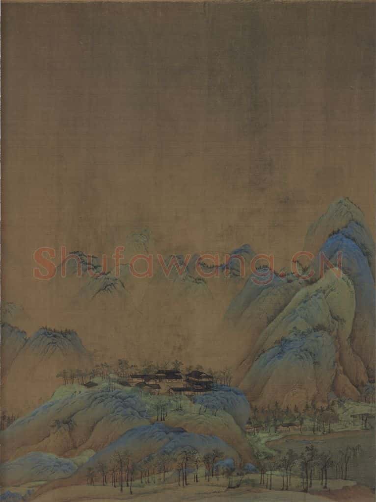 宋 王希孟 千里江山图 书画作品