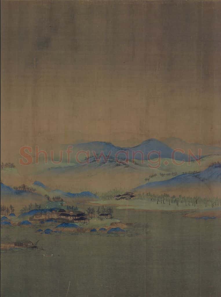 宋 王希孟 千里江山图 书画作品