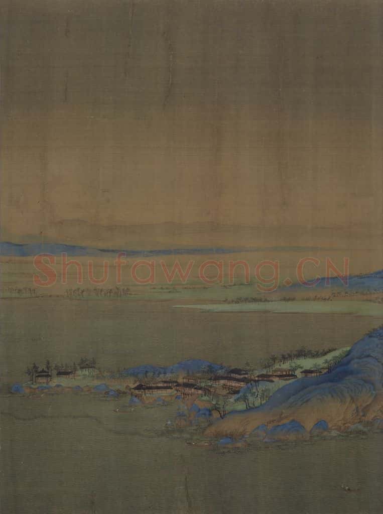 宋 王希孟 千里江山图 书画作品