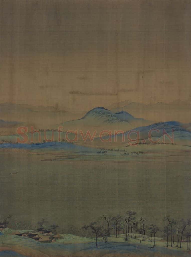 宋 王希孟 千里江山图 书画作品