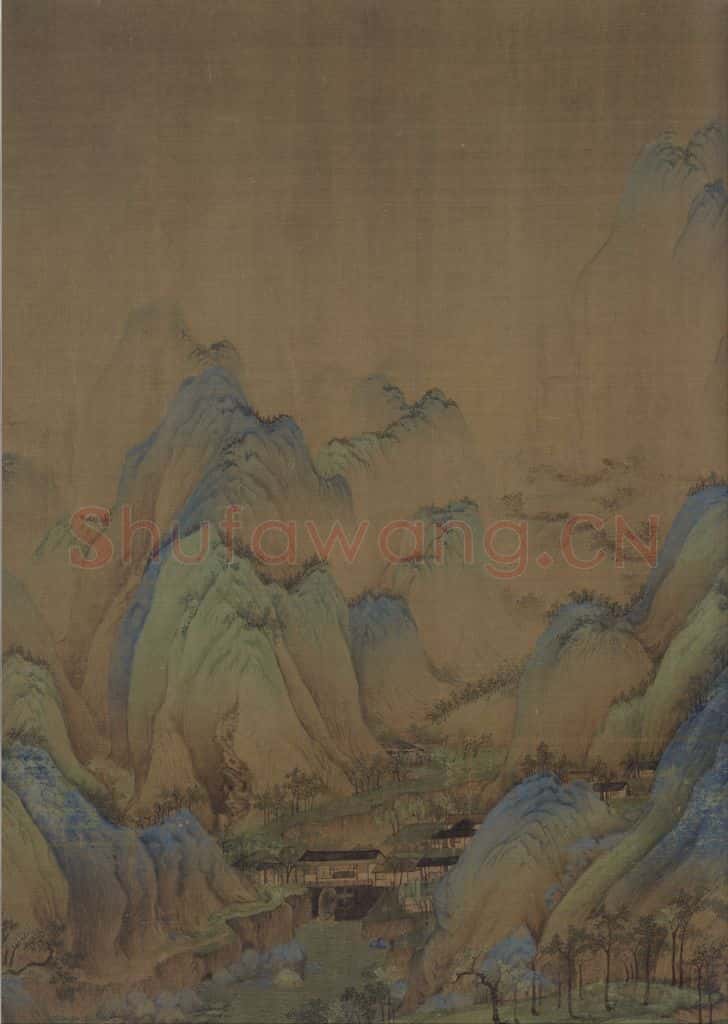 宋 王希孟 千里江山图 书画作品