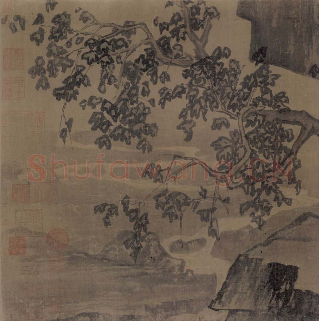 宋 李唐 採薇图 书画作品