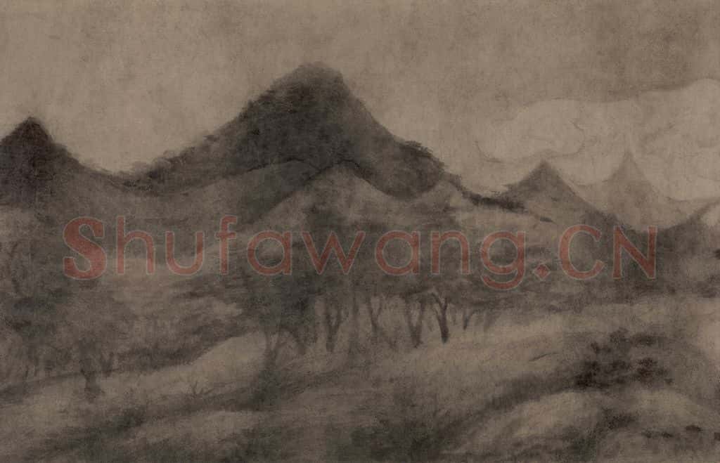 宋 米友仁 潇湘奇观图 书画作品