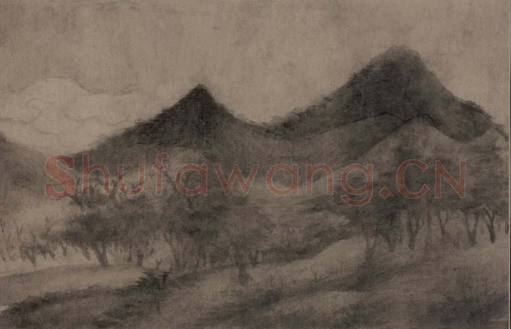 宋 米友仁 潇湘奇观图 书画作品